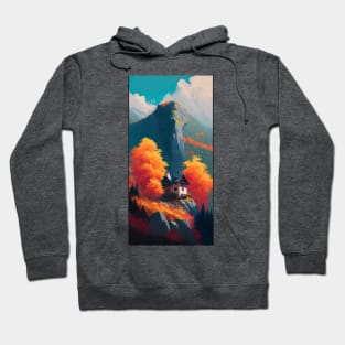 Let's go somewhere Magical - Cozy Cabin house in the Carpathian Mountains ! Hoodie